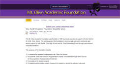 Desktop Screenshot of mtoliveacademicfoundation.org